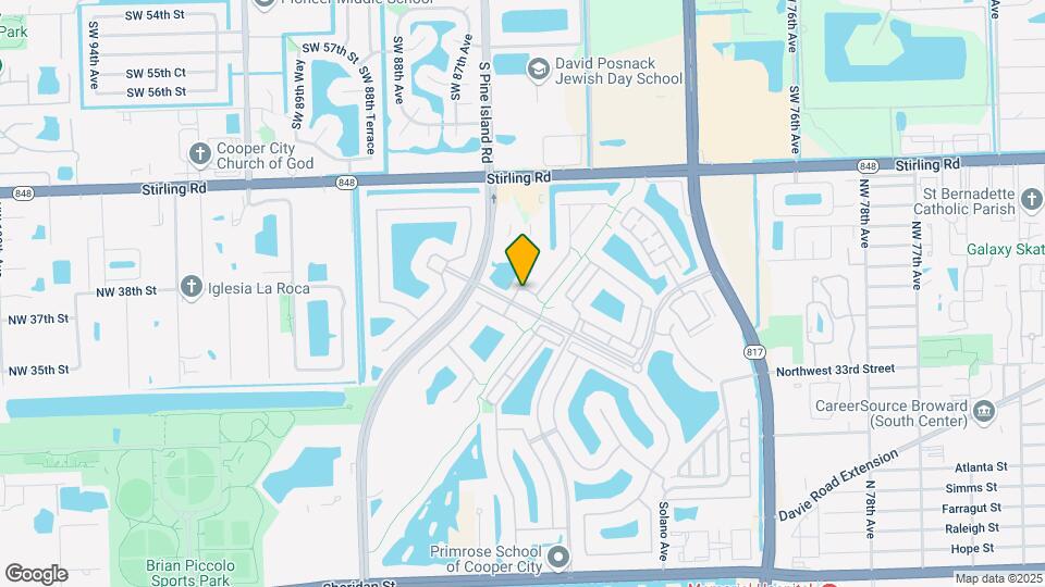 8537 NW 39th Ct Map and Location Details