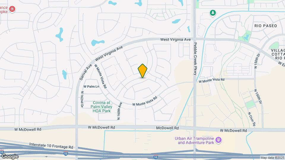 15812 W Cypress St Map and Location Details