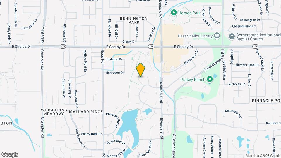 4834 Sturbridge Ln Map and Location Details