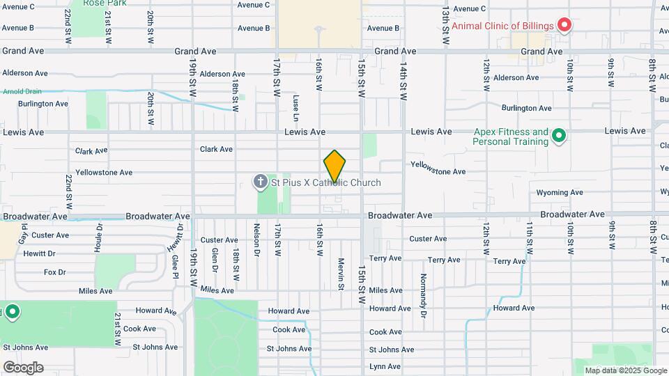 1541 Wyoming Ave Map and Location Details