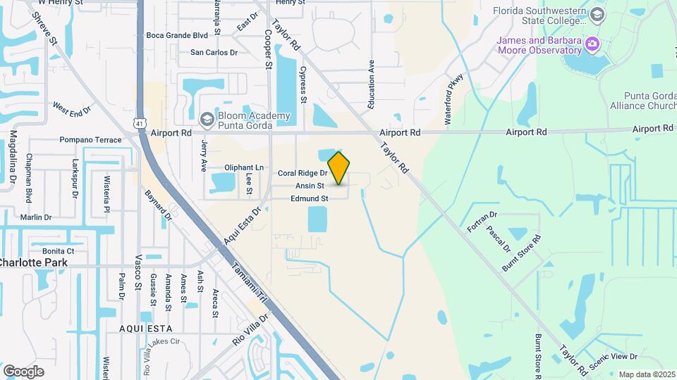 1301 Ansin St Map and Location Details