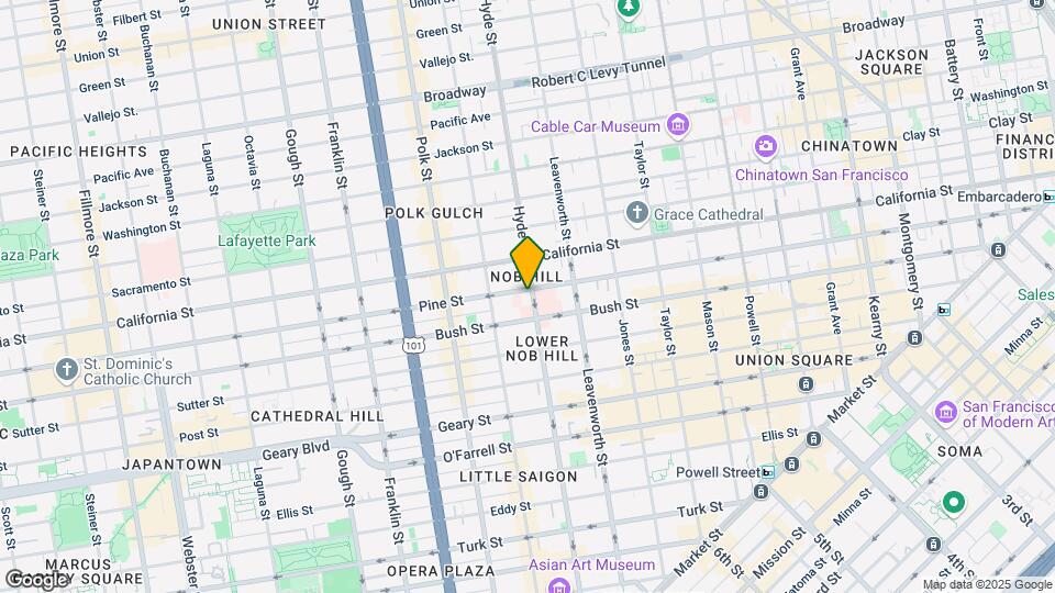 955 Hyde St Map and Location Details