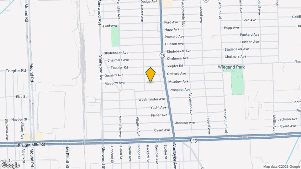 7542 Meadow Ave Map and Location Details