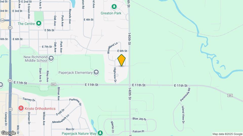 1232 Spruce Ct Map and Location Details