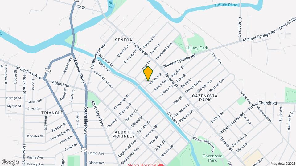 164 Melrose St, Unit 2 Map and Location Details