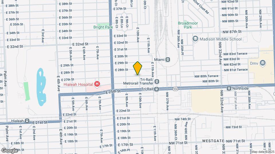 984 E 27th St, Unit C2 Map and Location Details