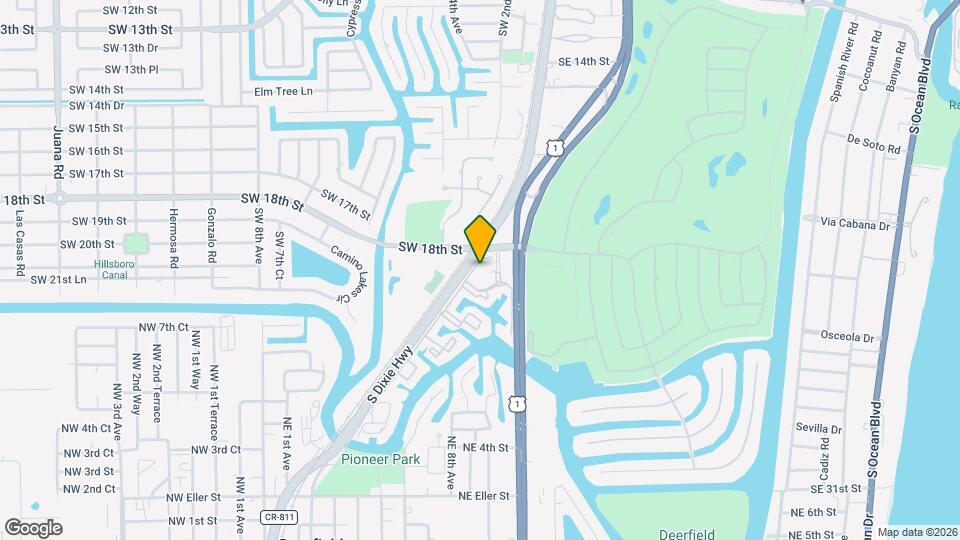 27 Royal Palm Way Map and Location Details