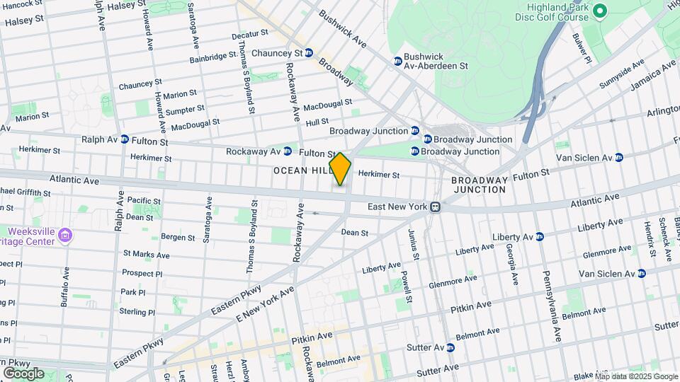2127 Atlantic Ave Mapa y Detalles de la Ubicación