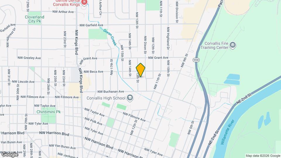 1137 NW 13th St Map and Location Details