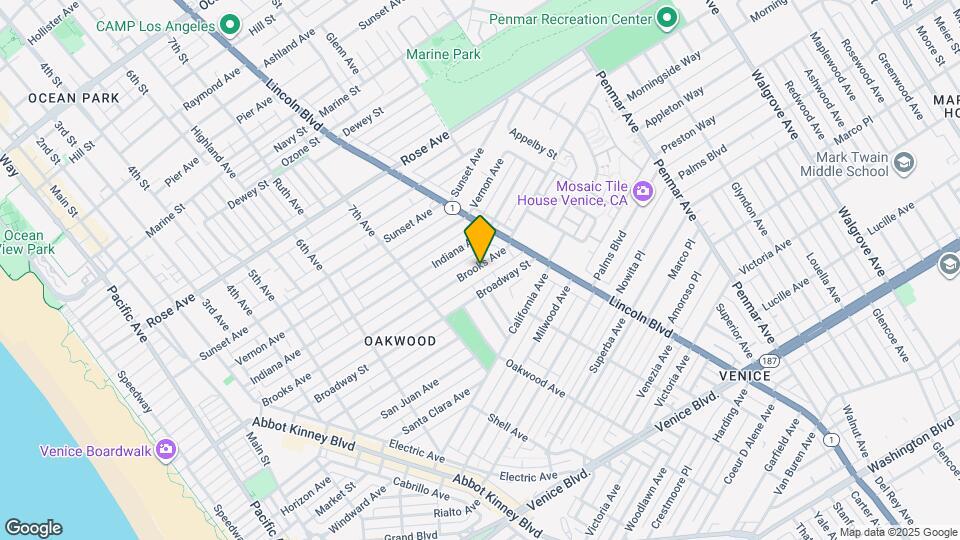 812 Brooks Ave Map and Location Details