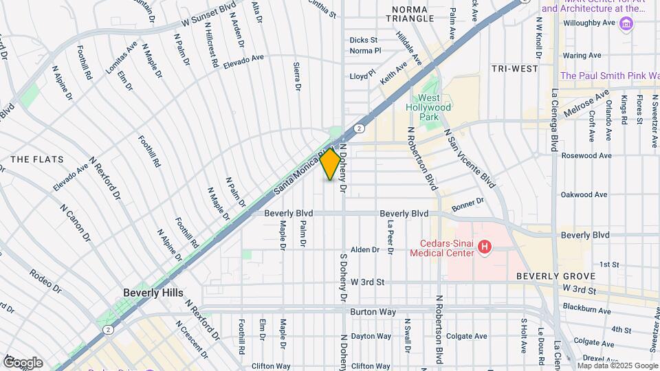 440 N Oakhurst Dr-Unit -301 Map and Location Details