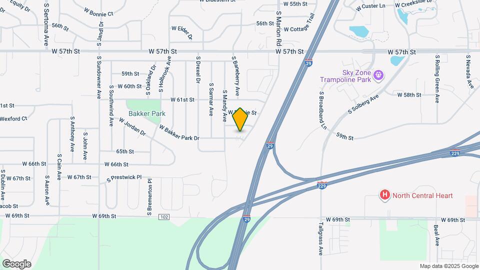 5600 W Bakker Park Dr Map and Location Details