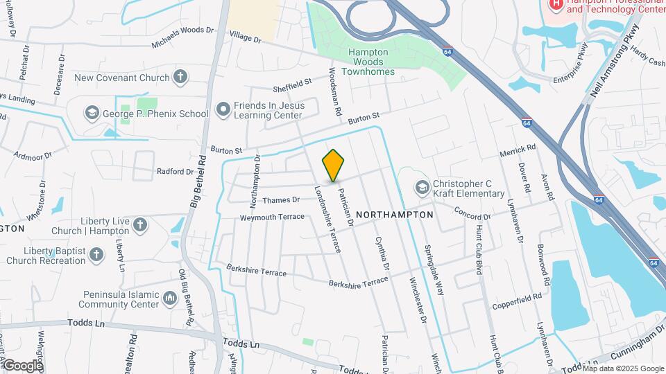 321 Patrician Dr Map and Location Details