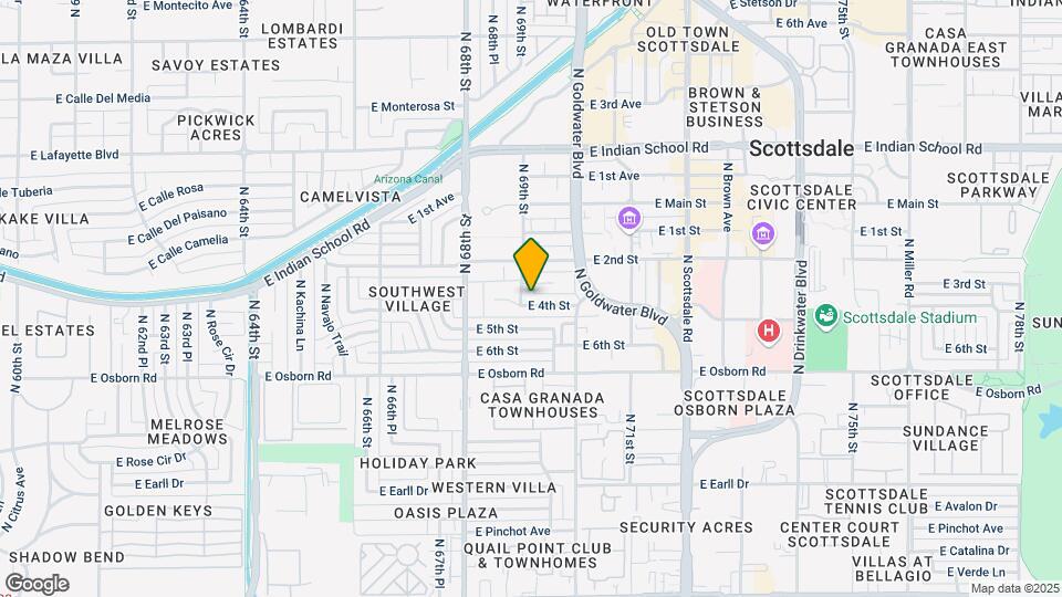 6906 E 4th St Map and Location Details