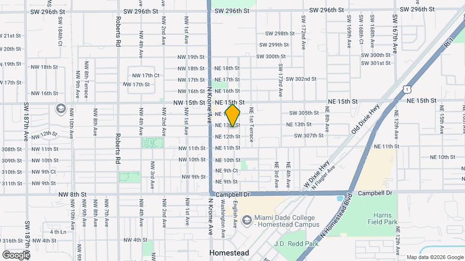 77 NE 12th St Map and Location Details