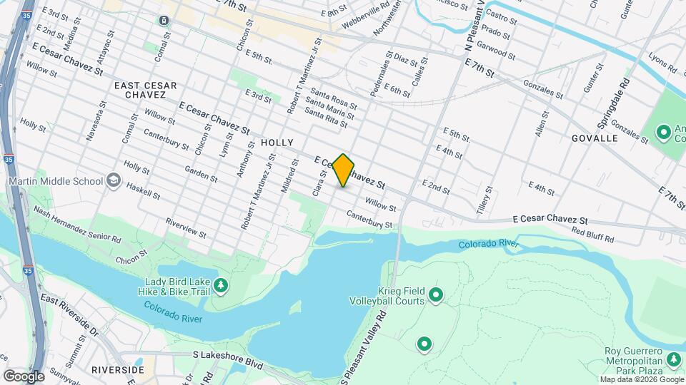 2505 Willow St Map and Location Details