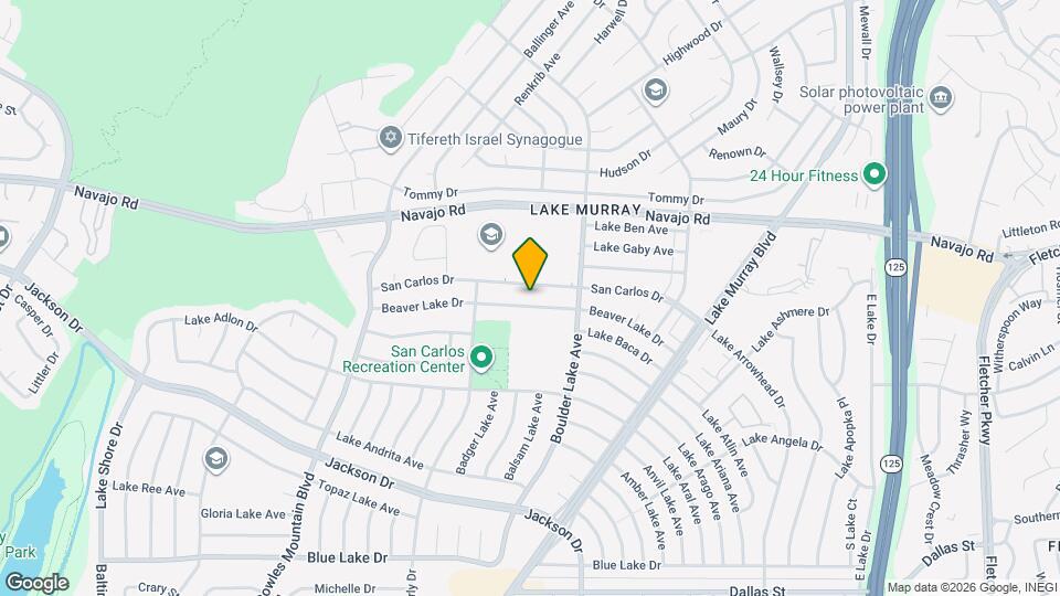 8202 Beaver Lake Dr Map and Location Details