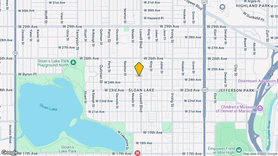 2425 Lowell Blvd Map and Location Details