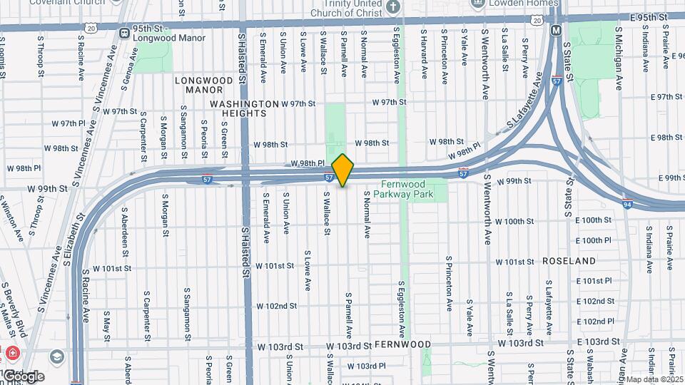 9908 S Parnell Ave Map and Location Details
