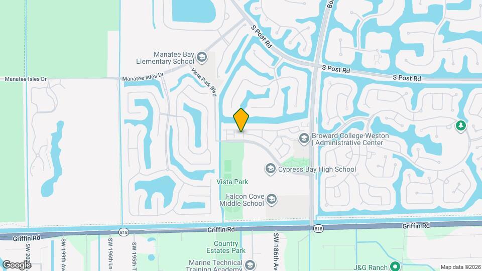 3969 Orange Tree Ln Map and Location Details