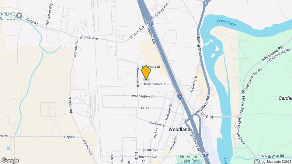 526 Beechwood St Map and Location Details