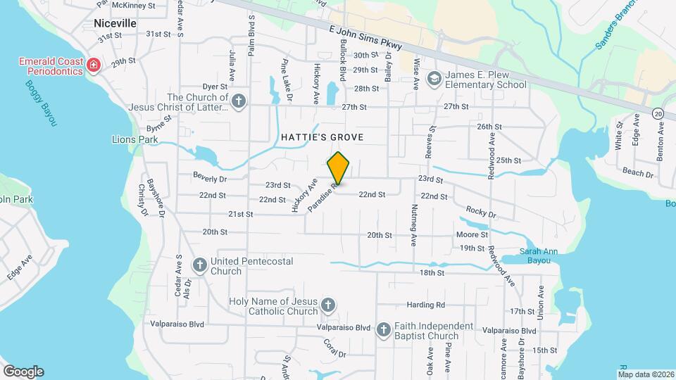 420 Paradise Rd Map and Location Details