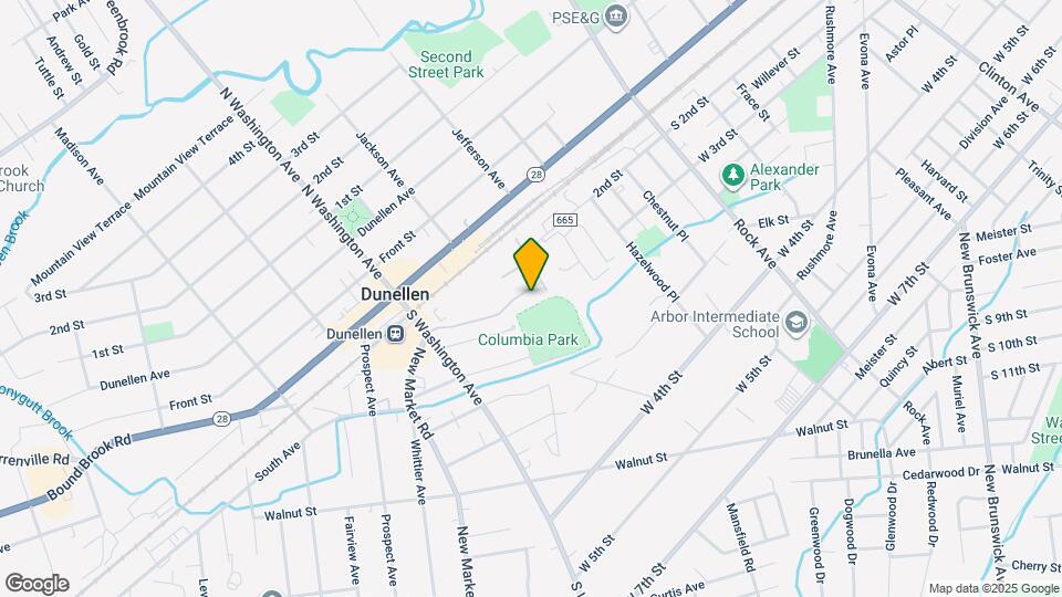 218 Park Ln Map and Location Details