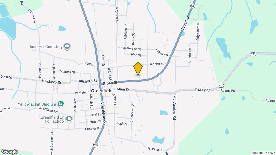 201 Avalon St Map and Location Details