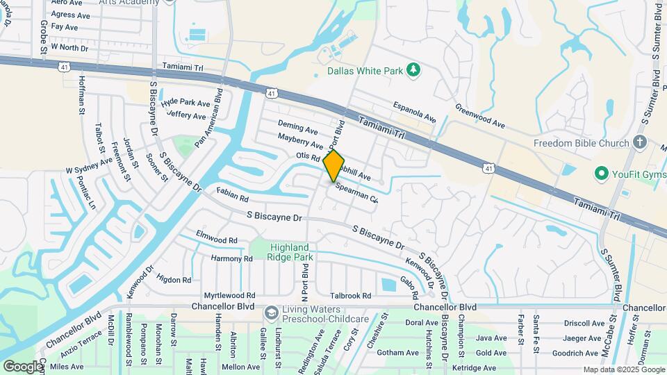 5945 Spearman Cir Map and Location Details