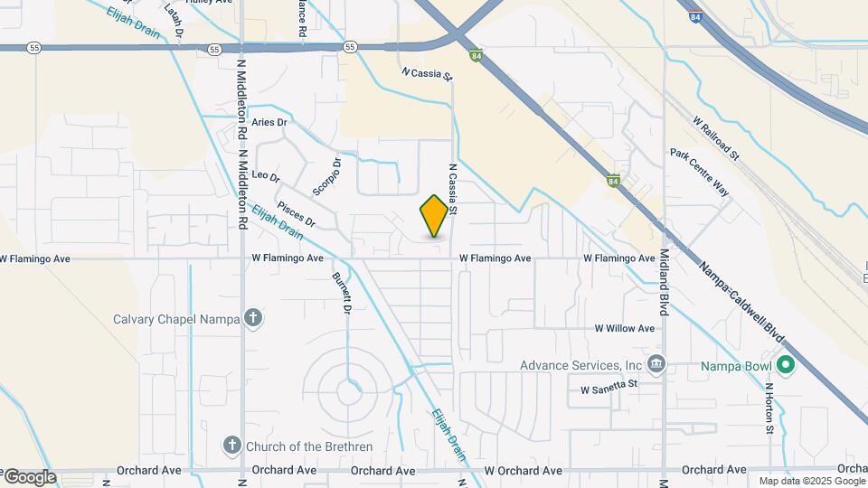 1865 West Bella Lane-Unit -2 Map and Location Details