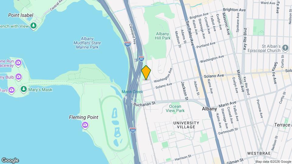 715 Washington Ave Map and Location Details