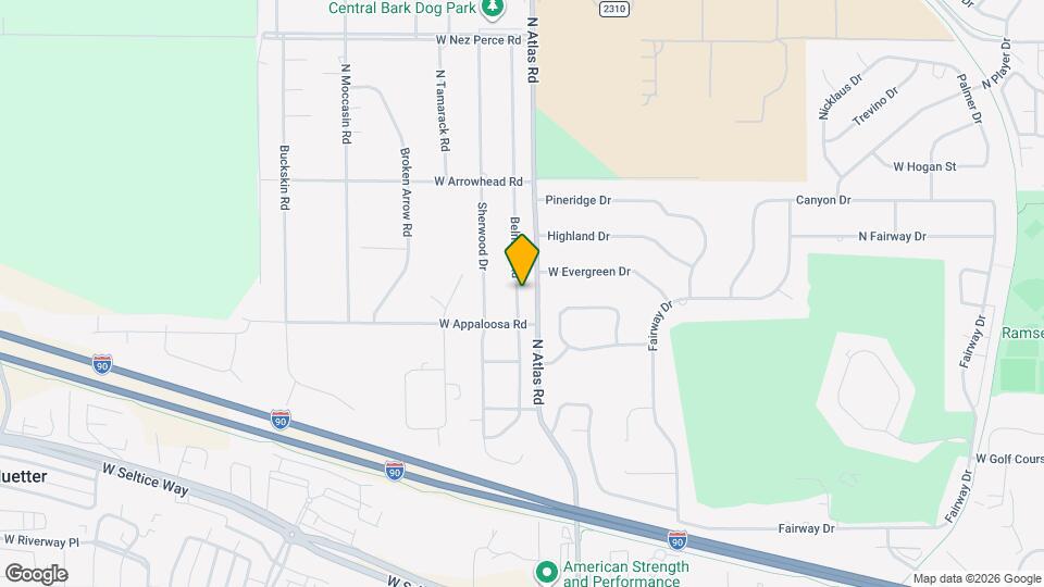 3412 Belmont Rd Map and Location Details