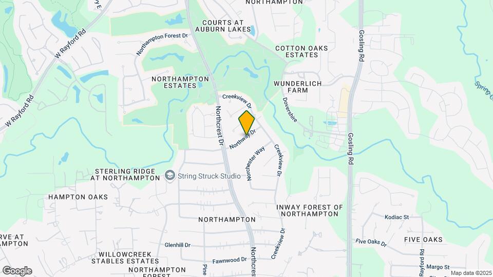 6123 Northway Dr Map and Location Details