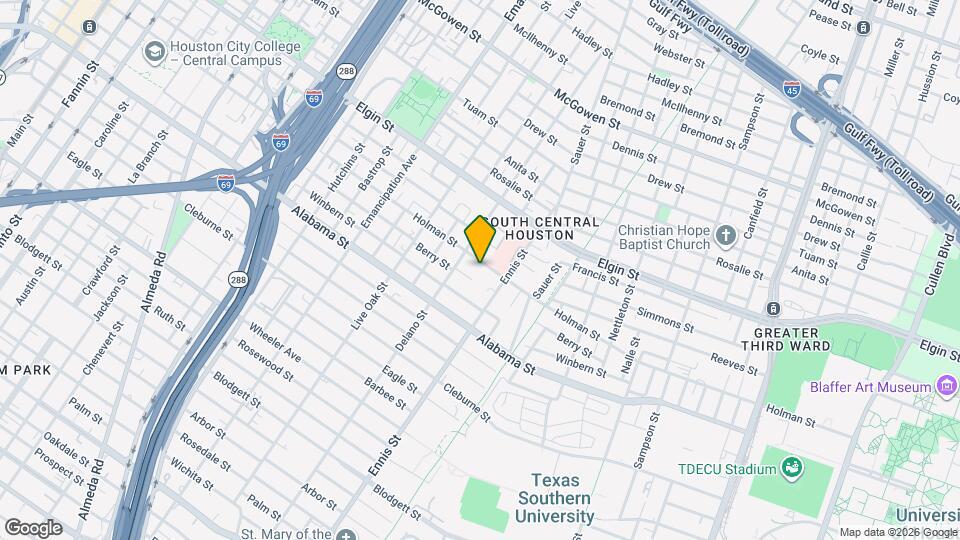 2820 Holman St Map and Location Details