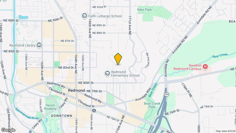 8222 169th Ave NE Map and Location Details