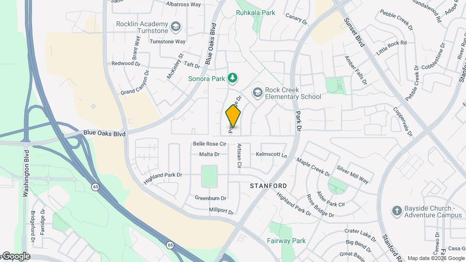 6569 Powder Ridge Dr Map and Location Details