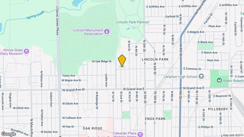 201 Eastman Ave Map and Location Details