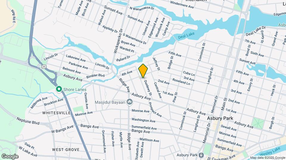 835 Dunlewy St Map and Location Details