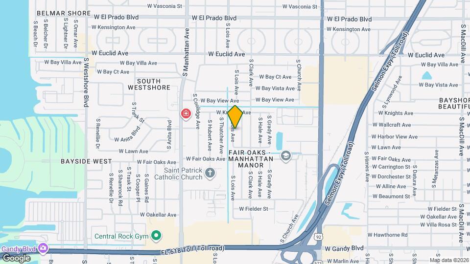 4316 S Lois Ave Map and Location Details