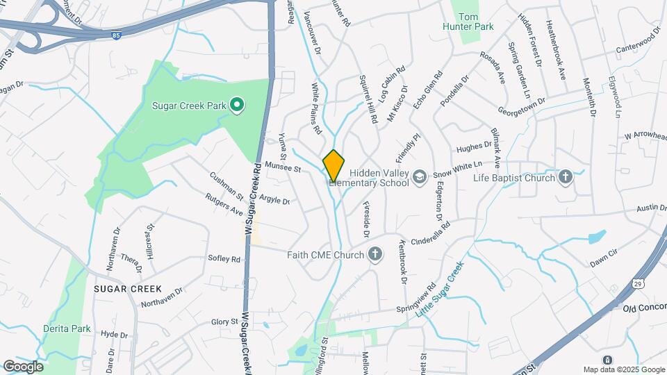 4700 Hidden Valley Rd Map and Location Details