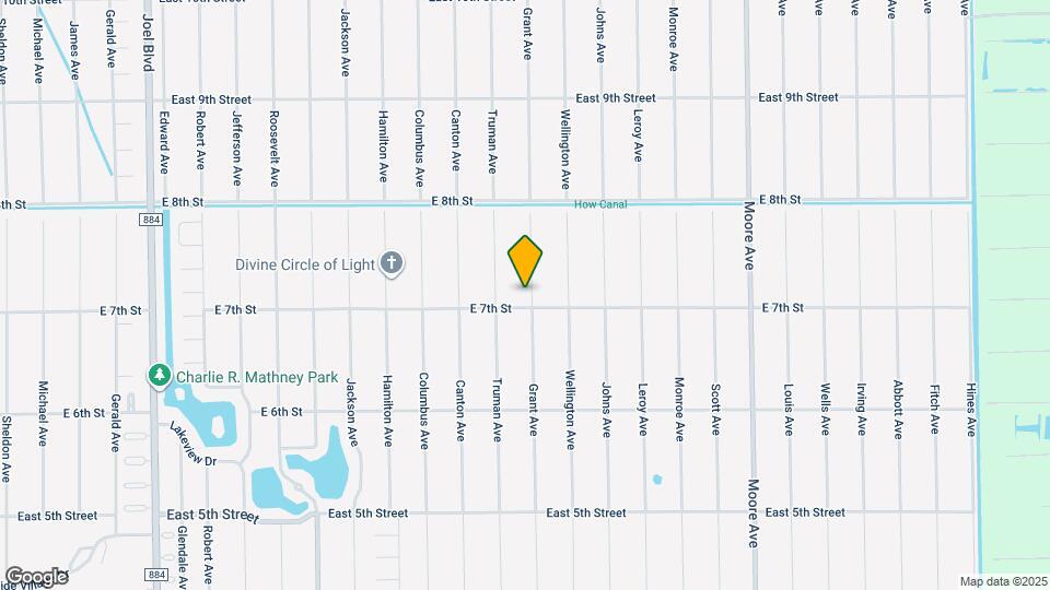 703 Grant Ave Map and Location Details