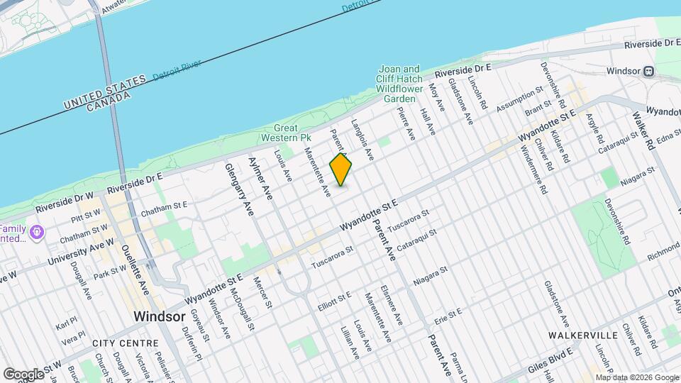 839 Assumption St Map and Location Details