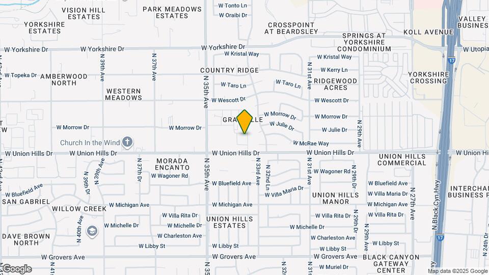 18626 N 33rd Dr Map and Location Details