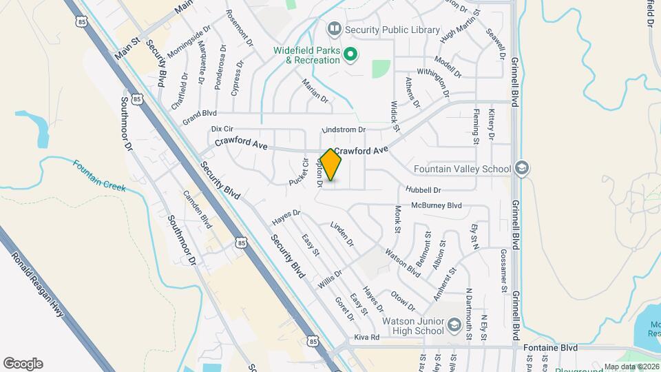 210 Lanfare Pl Map and Location Details