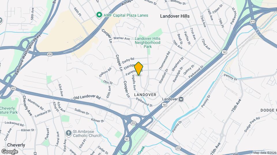 3720 Harmon Ave Map and Location Details