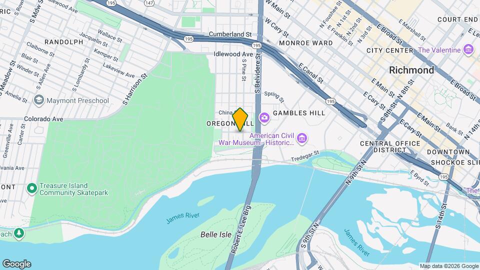 703 Holly St Map and Location Details