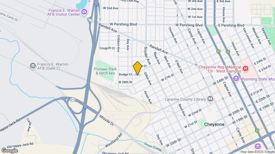 1105 W 29th St Map and Location Details