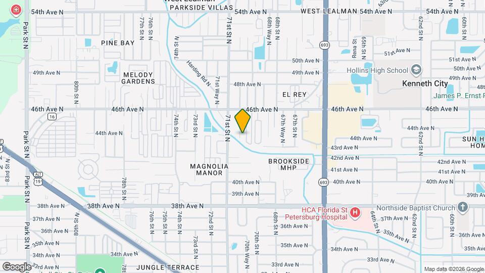 4435 70th St N Map and Location Details