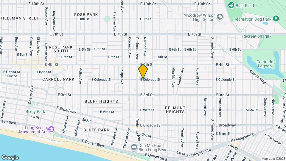 3440 E Colorado St Mapa y Detalles de la Ubicación
