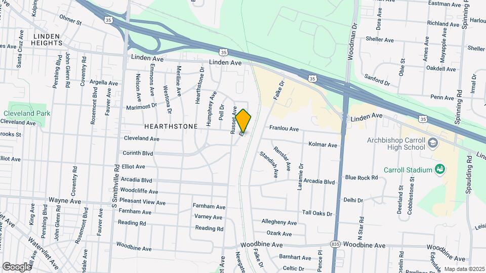 4518 Elliot Ave Map and Location Details